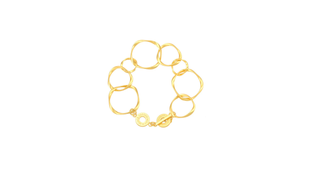 Diva Bracelet Matt Gold Plated