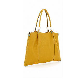 Soleil Lrg Bull Leather Mustard Shopper