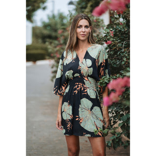 Patrica Olive Short Dress