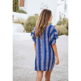 Clover Cobalt Dress