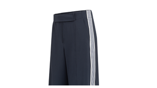 Inkwell Blu High Waist Wide Leg Trousers