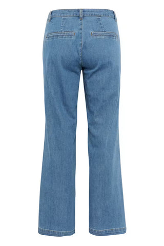 30 The Lara Medium Blu Wide Jeans 115