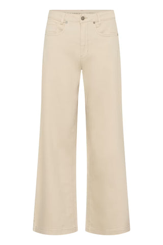 Dango 157 High X wide Oatmeal Jeans