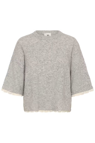 Eris Grey Melange Oneck