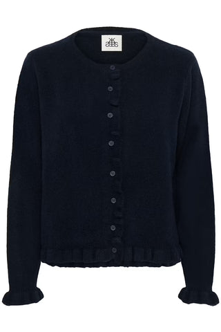 Noabelle Inkwell Frill Cardigan