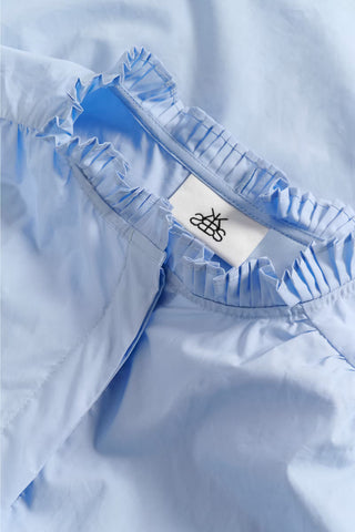 Else Chambray Blue Blouse