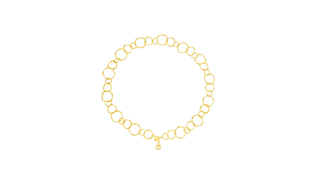 Diva Necklace Matt Gold Plated 82CM