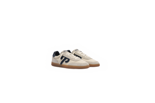Gong  Cream/navy Beige Sneaker
