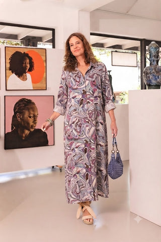 Juniper Kaftan in Dax 100% Linen