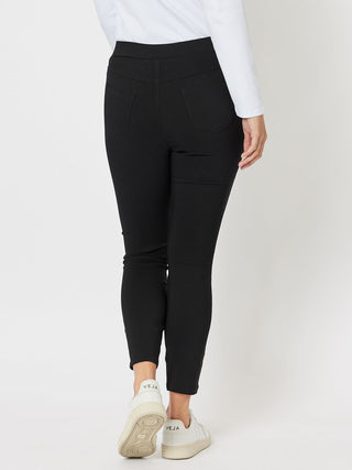 Mechanical Blk Stretch Slim Pant