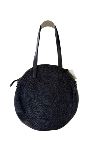 Maxi Round Navy Vintage Bag