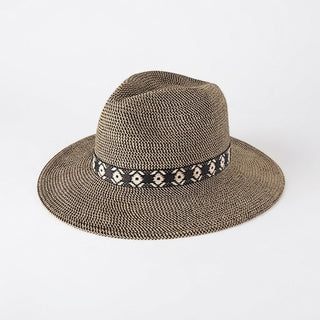 Spice Route Fedora Charcoal/Blk