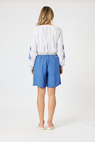 Lino Sardinia Blue Short