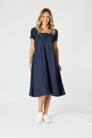 The Lino Le Navy Marais Dress