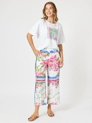 Monaco Sardina Blue Multi Pant