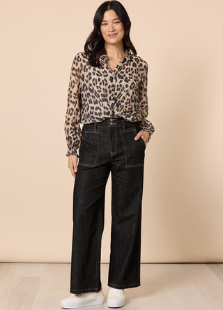 Cheetah Animal Print Shirt