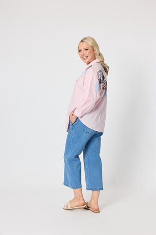 Hudson Crop Jeans denim