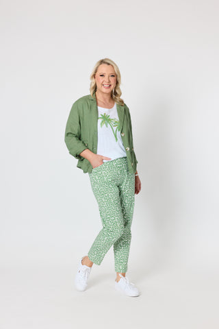 Oasis Fern Print Pants