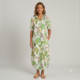 Melissa Shirt Dress Tholem 100% Linen