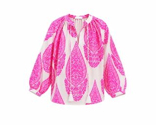 Megan Pink Paisley Shirt