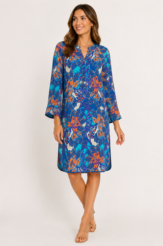 Amy Midi Dress Savona 100% Viscose