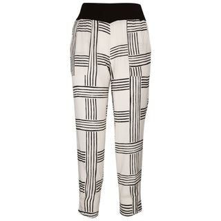 Gerrie Pull On Pant Check Print