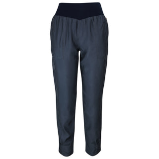 Gerrie Pull On Pant Navy Cupro