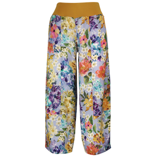 Lotti Raw P/on Wideleg Multi Floral Pant