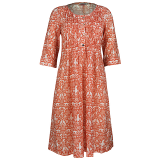 Milly Pintuck Dress Ceramic Bird