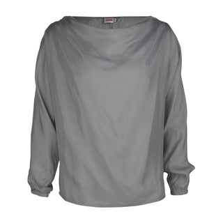 Maria Top Cupro  Grey