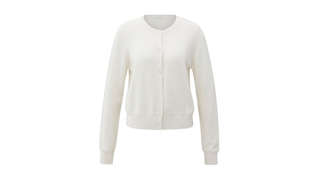 Early Frost White Cardi e Long Slv