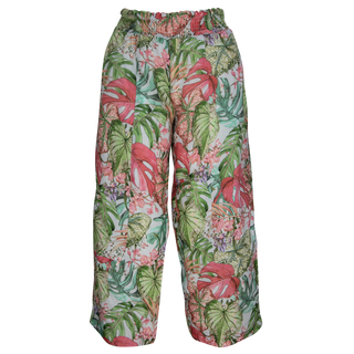 The Lotti Wideleg Pants Salut 100% Linen