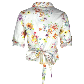 The Maggie Wrap Shirt Bavent 100% Cotton
