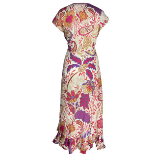 Daniella Wrap Dress Soria 100% Linen