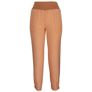 The Gerri Pants Orange 100% Linen