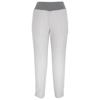 The Gerri Pants Silver 100% Linen