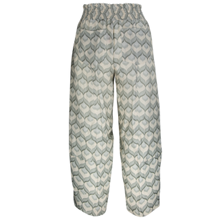 The Lotti Wideleg Pants Fleurs 100 Linen