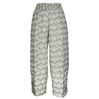 The Lotti Wideleg Pants Fleurs 100 Linen