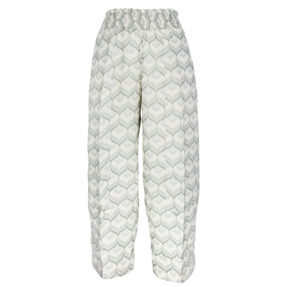 The Lotti Wideleg Pants Fleurs 100 Linen