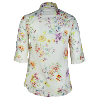 The Rose Ruffle Shirt Bavent 100% Cotton