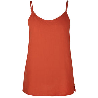 Bea Cami Orange 100% Linen