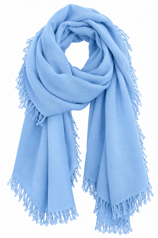 The Lucy Powder Blue Scarf