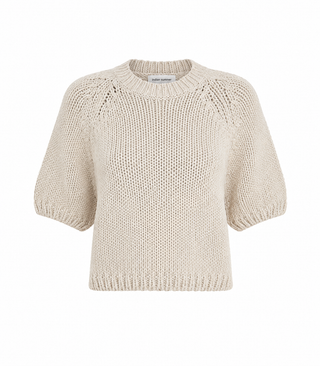 Yarn Sweater Sht Sle, Kit Beige