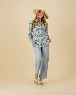 Ashley Classic Print Voille  Shirt