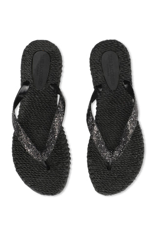 Cheerful 12B Flip Flops Black