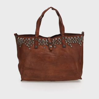 CAM BANDOLIER LARGE COW STRAP STUDS BRWN/5100213