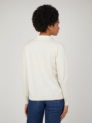 CC Core Collar Cream Jumper