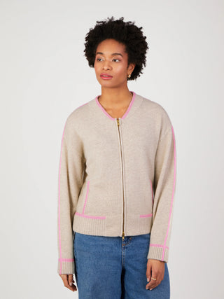 Rowan Sand Wool Cashmere Jacket