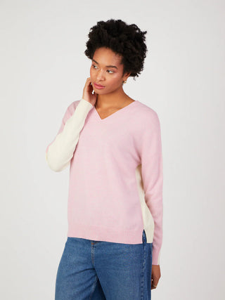 Monica Confetti Pink/white Jumper