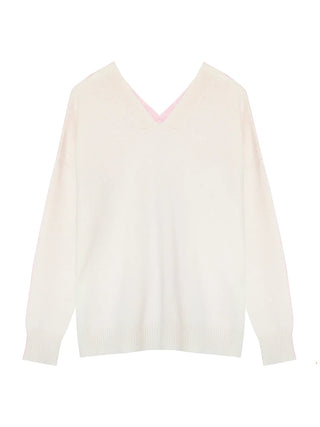 Monica Confetti Pink/white Jumper